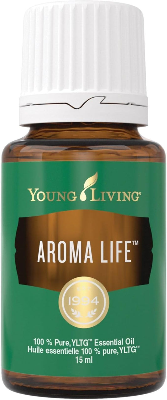 Young Living - Aroma Life Essential Oil 15 ml | Ideal for Soothing Massages & Aromatherapy Diffusers for Relaxation | 100% Pure & Premium Grade | Has a Calming Aroma