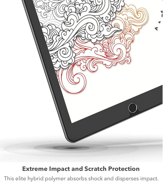 ZAGG InvisibleShield GlassFusion+ Canvas- Made for Apple iPad Pro 11" (4th/3rd/2nd/1st Gen) & iPad Air (5th/4th Gen) - simulates writing or drawing on paper