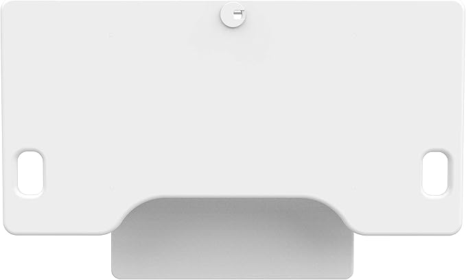 Rocelco 46" Large Height Adjustable Standing Desk Converter with Double Monitor Mount BUNDLE - Quick Sit Stand Up Computer Workstation Riser - Retractable Keyboard Tray - White (R DADRW-46-DM2)