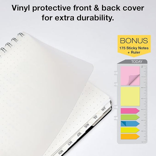 Global Printed Products Essential 7"x9" Monthly & Weekly 2025-2026 Planner - (7" x 9" - June 2025 Through July 2026)