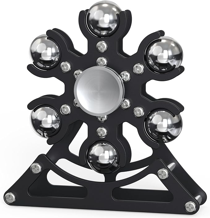 Desk-Fidget-Toys for Ferris-Wheels-Spinner: 4mins Kinetic-Metal-Spinner, Cool-Gadgets-Stuff for Kid Children Teen Adult EDC-Toy, ADHD Tools Stress Relief for Office Home School Men Woman Christmas