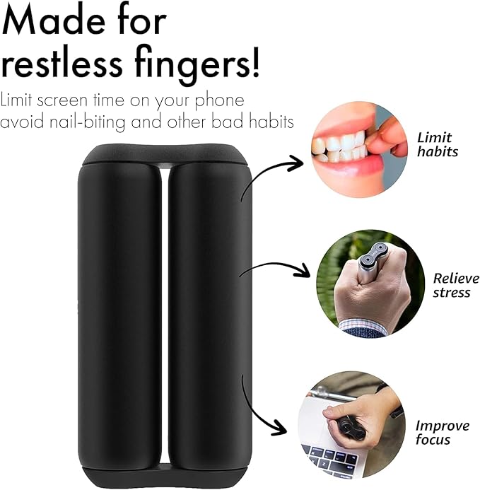 ONO Roller - Handheld Fidget Toy for Adults | Help Relieve Stress, Anxiety, Tension | Promotes Focus, Clarity | Compact, Portable Design