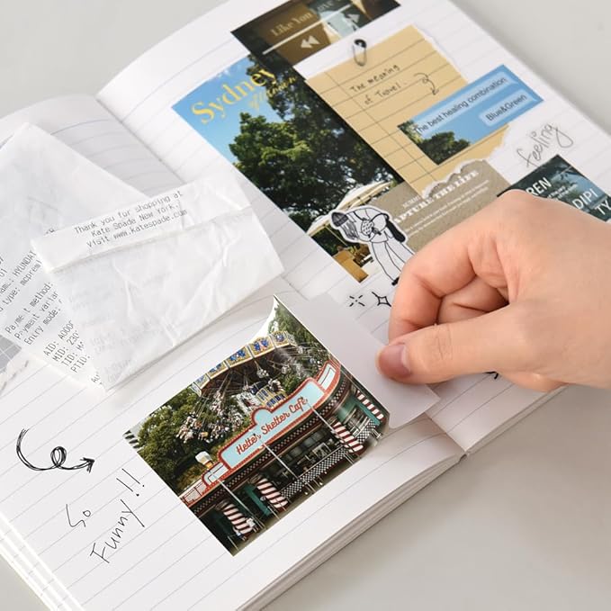 Monolike Capture The Life Sticker Pack - Sydney (102Pcs) - Variety Pack, Journal, Scrapbook, Waterproof, Fancy Sticker