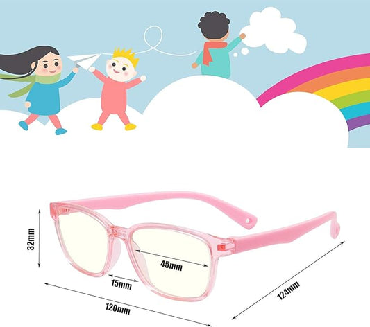 Anti Blue Light Glasses for Kids Computer Glasses, Video Gaming Glasses for Children