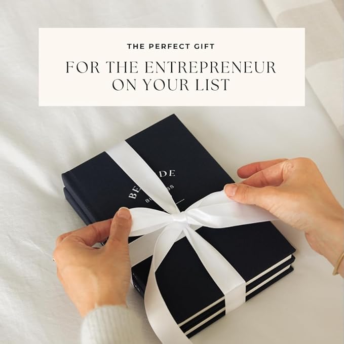 Start Your Business Today, The Guided Journal for Aspiring Entrepreneurs, Business Planner, Idea Notebook, Navy Blue, Hardcover, Undated, 220 pages, 5.75” x 8.75”