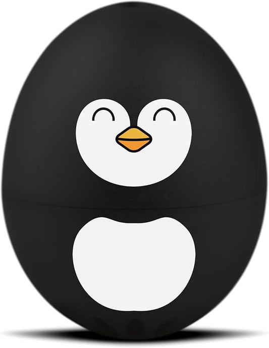 Penguin Beepegg – Egg Timer for Boiling Eggs – Musical Egg Cooker for Soft, Medium, Hard Boiled Eggs – Food Safe – Singing Floating Egg Timer – Egg Cooker for 3 Levels of Doneness - Brainstream