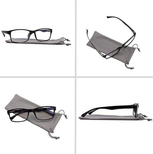 TruVision Readers - 9601 Computer Reading Glasses w Blue Light, Anti Reflective, Acrylic Lenses