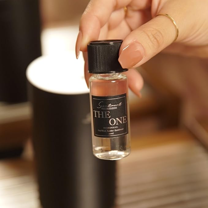 Diffuser Oil - The One | Inspired by 1 Hotel® Miami Beach Lobby Scent | Aromatherapy Fragrance Oil | Notes of Cardamom, Leather, Lemon with Cinnamon & Sandalwood (20 mL)