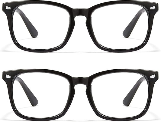 Cyxus Blue Light Glasses for Men Women Reduce Eye Strain UV Blocking for Computer Screen 8082