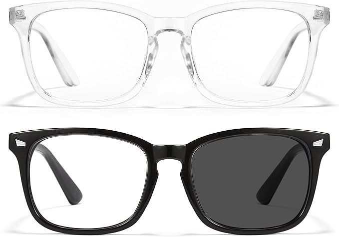 Cyxus Blue Light Glasses for Men Women Reduce Eye Strain UV Blocking for Computer Screen 8082