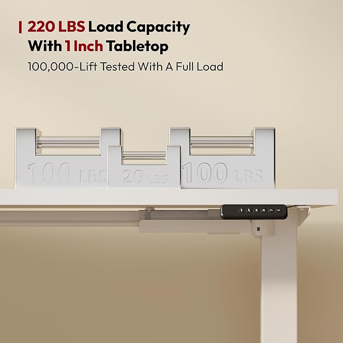 SANODESK L Shaped Standing Desk Adjustable Height, Electric Corner Standing Desk, 71 x 63 inch Sit Stand Computer Table with Splice Board, White