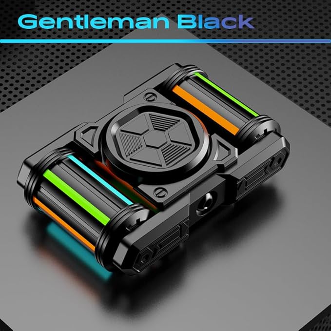 Fidget Roller, Metal - Adult Handheld Fidget Toy | Helps Relieve Stress, Anxiety, Tension | Promotes Focus, Clarity | Compactness, Variety of Play