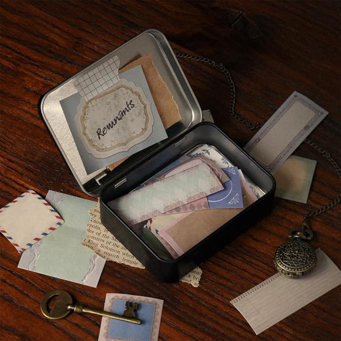 Monolike Nostalgia Sticker Pack (102Pcs) - Variety Pack, Journal, Scrapbook, Fancy Sticker, Paper