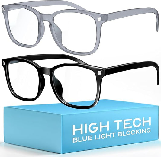 livho High Tech Blue Light Glasses - Advanced up to 99% Blue Light Blocking Computer Glasses - Screen Fatigue & UV Protection