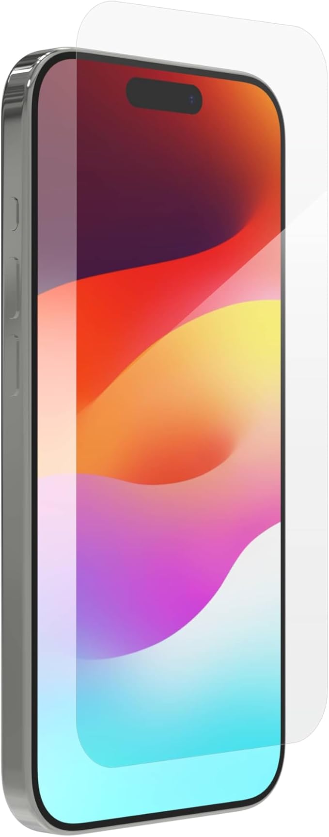 ZAGG Glass Elite Anti-Glare iPhone 15 Pro Screen Protector - 5X Stronger with Reinforced Edges, Scratch & Smudge-Resistant Surface, Matte Finish, InvisibleShield, Easy to Install