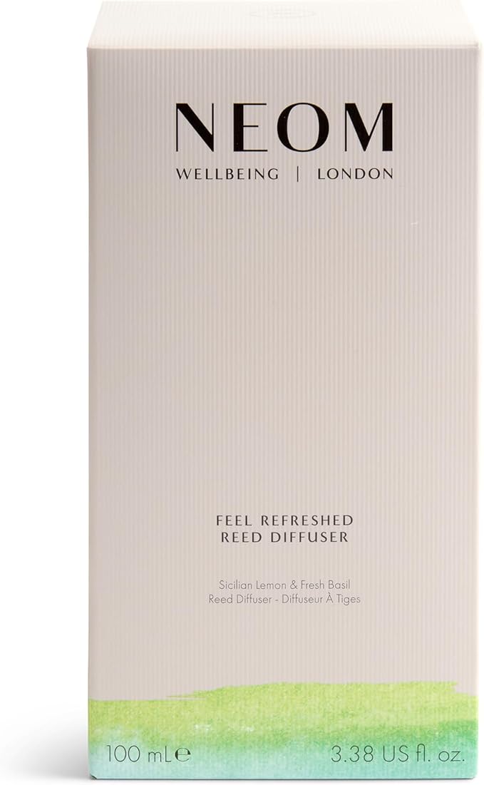 NEOM- Reed Diffuser (Reed Diffuser 100ml, Feel Refreshed)