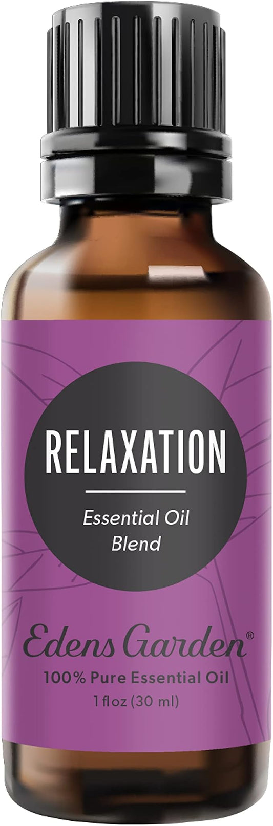 Edens Garden Relaxation Essential Oil Blend- 100% Pure Premium Grade, Undiluted, Natural, Therapeutic, Aromatherapy, The Best for Skin, Candle, Humidifiers 30 ml (1 fl oz)