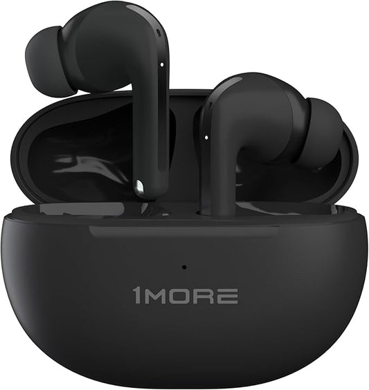 1MORE True Wireless Earbuds - Q20 Bluetooth Headphone Earbuds 30H Playback, Earphones with ANC, IPX4, Low-Latency Gaming Mode, in-Ear Earbuds with 4 Mic for Smart Phone Laptop TV Sports(Black)