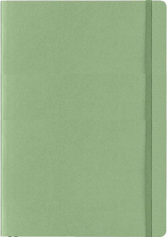 LEUCHTTURM1917 - Notebook Softcover Medium A5-123 Numbered Pages for Writing and Journaling (Ruled, Sage)