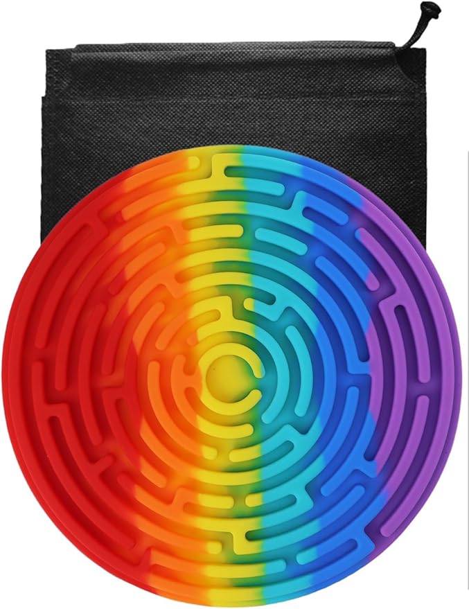 RadBizz Sensory Board for Kids and Adults, Engaging Sensory Activity, Durable Fidget Toys for Stress Relief, Educational Tool for Enhanced Focus and Calm, Travel-Friendly Design