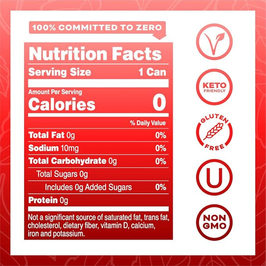 Yerbaé Energy Seltzer - Strawberry Kiwi, No Sugar/Calories/Carbs. Energized by Yerba Mate, Naturally Caffeinated Plant-Based, Healthy Alternative to Coffee/Sugary Sodas, Pack of 12, 12oz cans