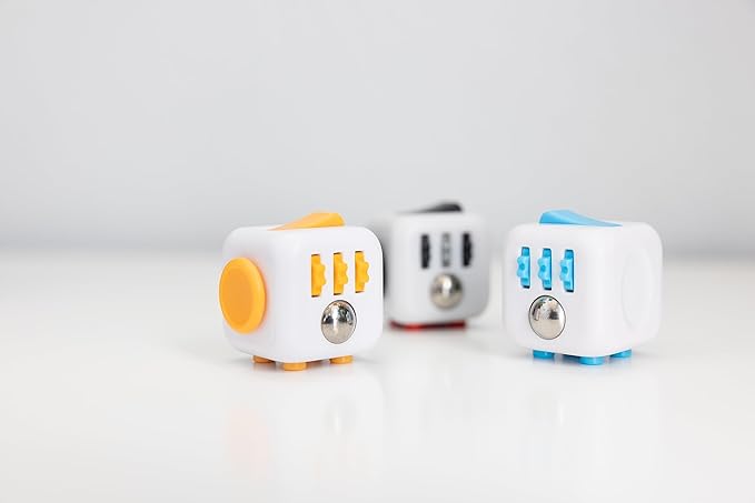 Antsy Labs The Original Fidget Cube, Stress Relief Desk Toy with 6 Sides, Gadget for Focus, Anxiety Relief, Sensory Processing Challenges, Fun Gift for Kids, Teens, and Adults, Pocket-Sized, Sunset