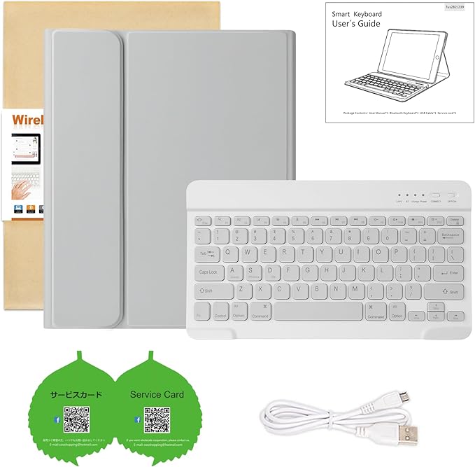 besky Keyboard Case for iPad Pro 12.9 inch (5th, 6th Generation) & New Air 13 inch M2 (Only Applies to 3 iPads Model) - Wireless Detachable Keyboard- Pencil Holder, with Auto Sleep/Wake Function