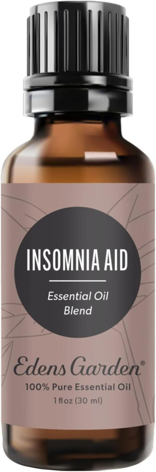 Edens Garden Insomnia Aid Essential Oil Blend, 100% Pure & Natural Best Recipe Therapeutic Aromatherapy Blends 30 ml