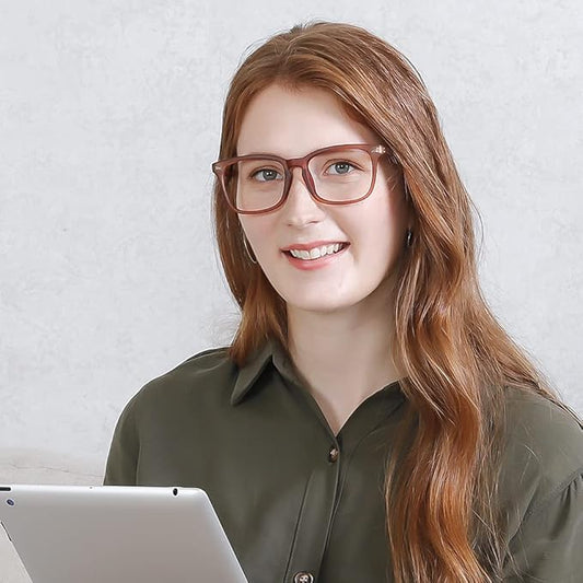 Cyxus Blue Light Glasses for Men Women Reduce Eye Strain UV Blocking for Computer Screen 8082