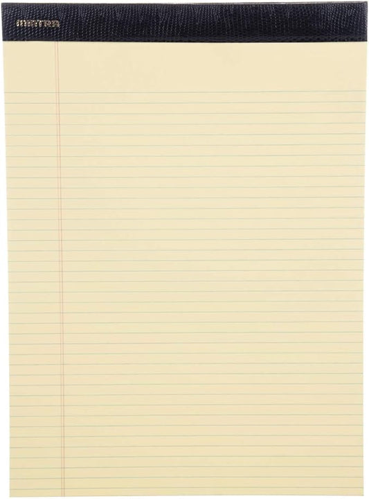 Mintra Office Legal Pads - ((PREMIUM CANARY 6pk, 8.5in x 11in, NARROW RULED))