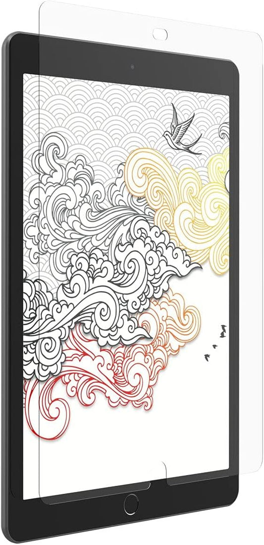 ZAGG InvisibleShield GlassFusion+ Canvas - Made for Apple iPad Pro 12.9" (6th/5th/4th/3rd Gen)- simulates writing or drawing on paper