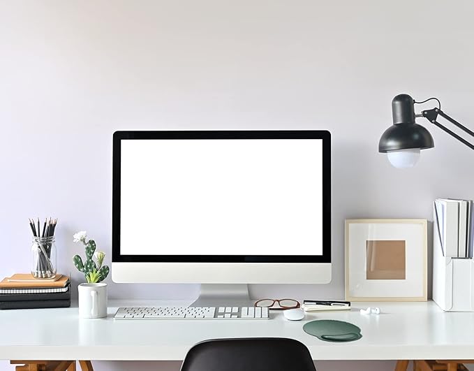 RICHEN Ergonomic PU Leather Mouse Pad with Wrist Support,Comfort Memory Foam,Waterproof Surface,Non- Slip Rubber Base for Computer Laptop & Mac,Lightweight Rest for Home,Office & Travel (Dark Green)