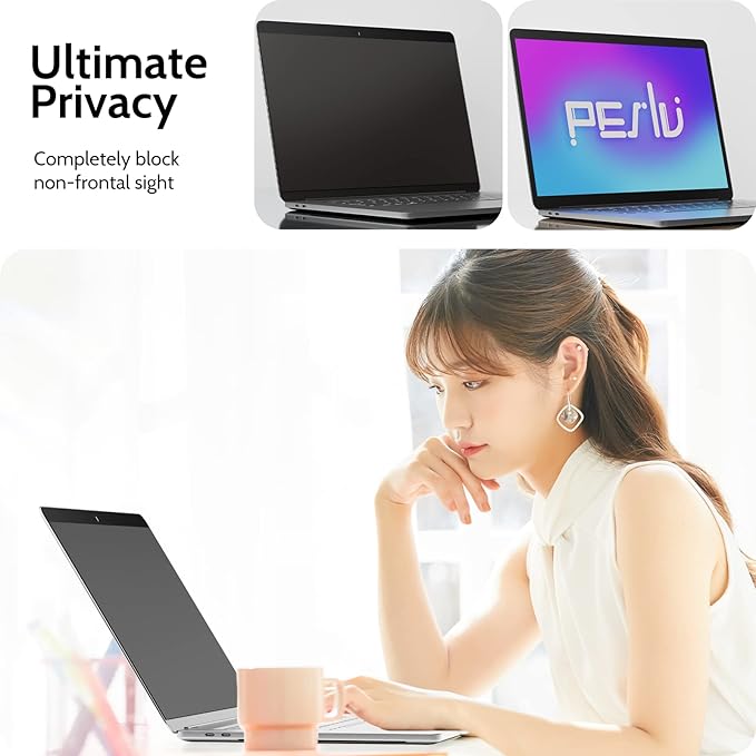 Magnetic Privacy Screen for MacBook Pro 16 Inch (2019-2020) - A2141, 16inch Removable Matte Blue Light Glare Filter Protector Shield for Mac Pro 16in Laptop Computer