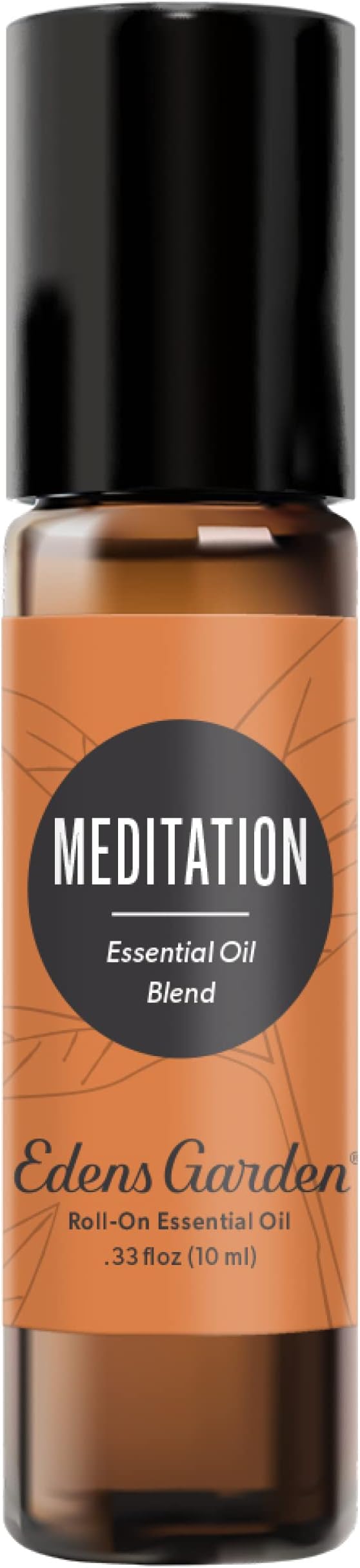 Edens Garden Meditation Essential Oil Roll-On Blend- 100% Pure Premium Grade, Natural, Therapeutic, Aromatherapy, Kid & Skin Safe, The Best for Comfort, Relaxation Pre-Diluted 10 ml (.33 fl oz)