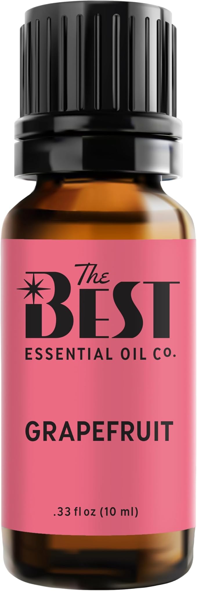 The Best Grapefruit Essential Oil- Premium Grade- 100% Pure & Natural for Aromatherapy, Diffuser, Spa, Massage, Air Freshener- 10 ml (.33 fl oz)