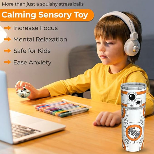 Squishy Balls Set – Stress Ball for Kids and Adults, Stress Relief Fidget Use for Play/ Decor/ Help Relieve Stress/ Improve Concentration and Focus