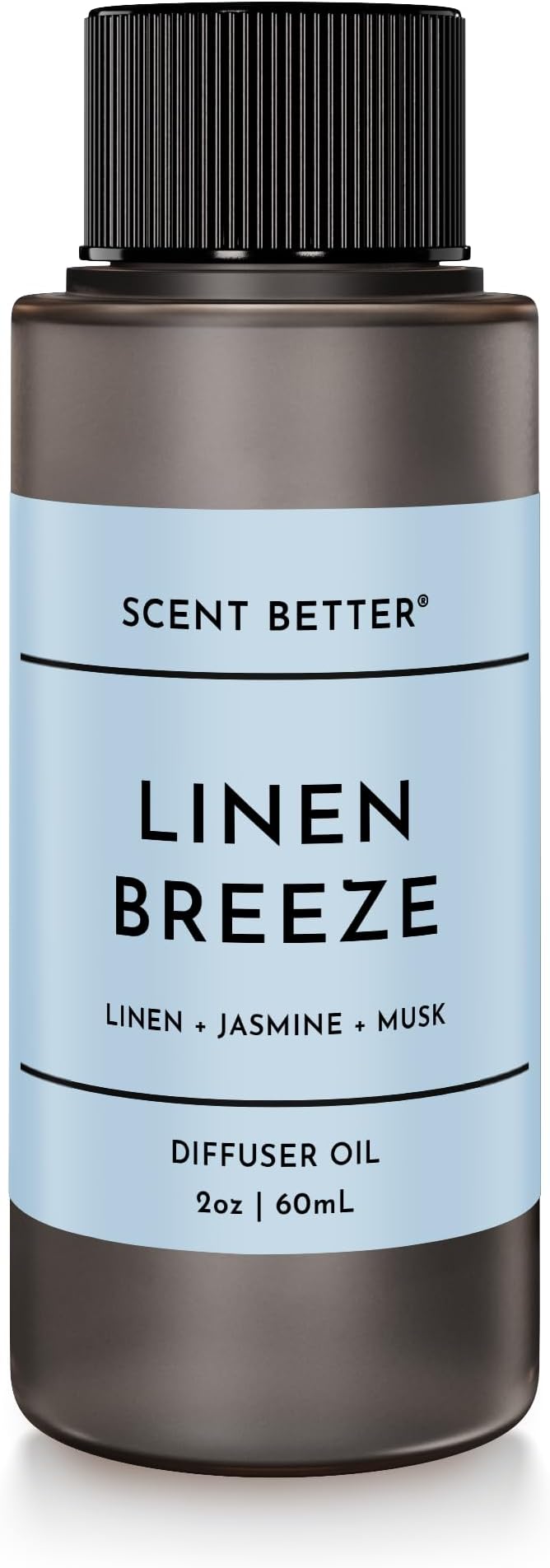 Scent Better Linen Breeze Aroma Essential Oil Blend: an Aromatherapy Blend of Linen, Jasmine, and Musk for Ultrasonic Diffusers & Nebulizers (2 Fl Oz, 60 mL)