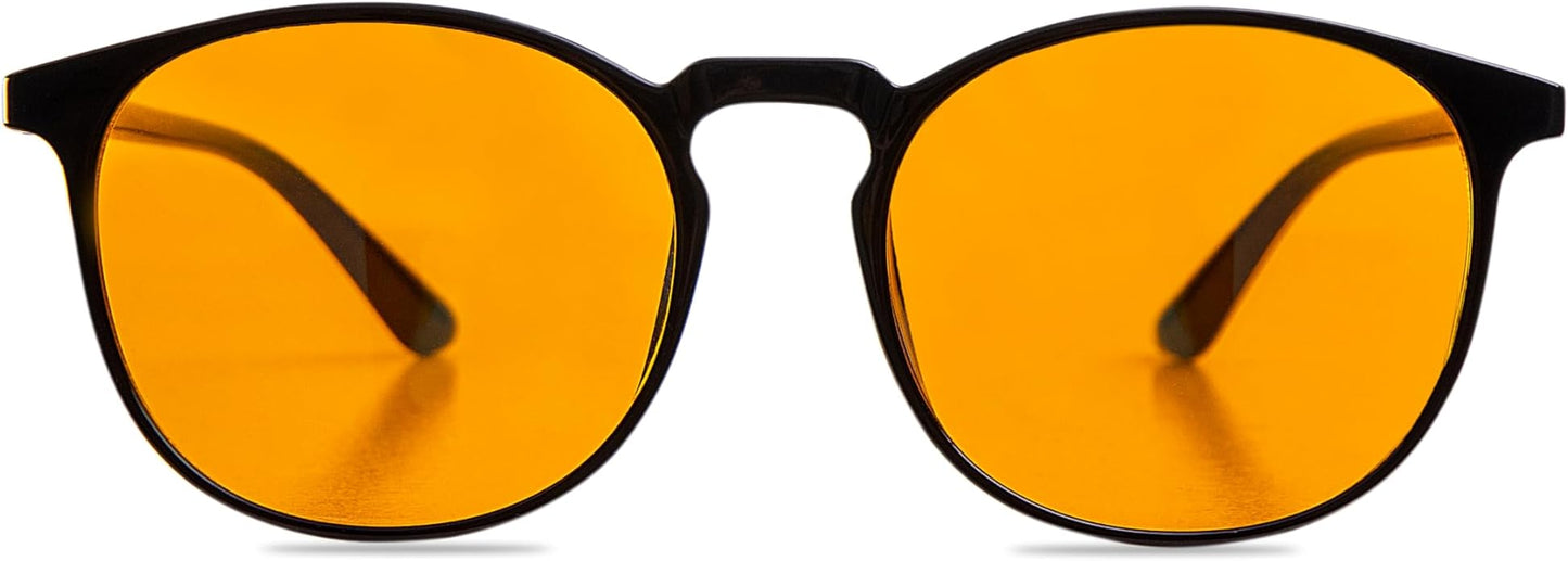 JW MARRIOTT Blue Light Blocking Glasses,Blue Light Glasses Women Men,Anti Blu-Ray Clear Gaming Glasses Lense