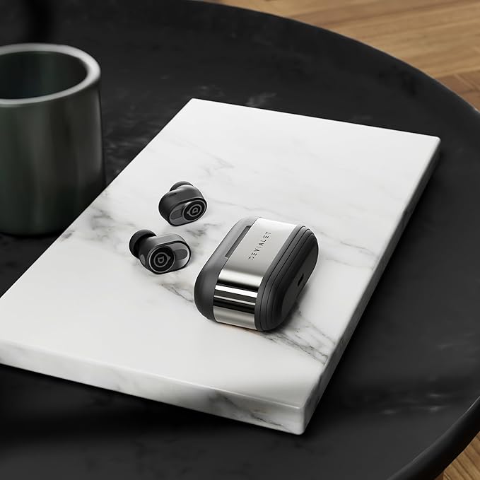 Devialet - Gemini II True Wireless Earbuds - Iconic White - Audiophiles - Daily Music & Commute - Pristine Audio Fidelity Sound Clarity and Effective Noise Cancellation.