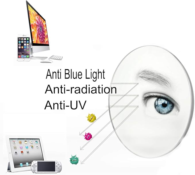 Anti Blue Light Glasses for Kids Computer Glasses, Video Gaming Glasses for Children