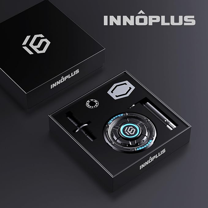 INNÔPLUS Fidget Spinner, Fidget Toys Adults, Fidget Toys for 12 Years Up, ADHD Toys Stress Relief Gifts Cool Gadgets, Stocking Stuffers for Adults Men Teens