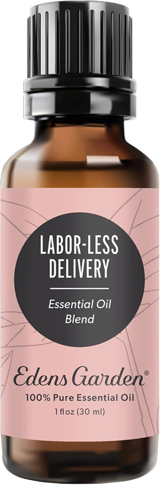 Edens Garden Labor-Less Delivery Essential Oil Blend- 100% Pure Premium Grade, Undiluted, Natural, Therapeutic, Aromatherapy, The Best for Skin, Face, Humidfiers 30 ml (1 fl oz)
