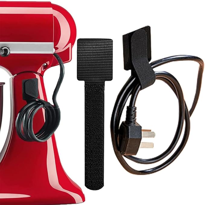 Cord Organizer Cable Management 45 Pack Adhesive Cord Holder Hooks Clips Reusable Holder Straps Strips 2 Size for Under Desk Charging Cords Appliance