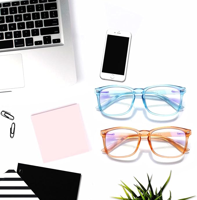 SIGVAN Progressive Multifocal Computer Glasses Women Men Blue Light Blocking Reading Glasses Spring Hinge Readers