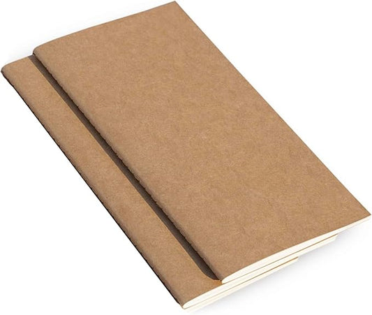 Wanderings Regular Size Traveler's Notebook Calendar Refill Inserts - 8.25 x 4.25" (21cm x 11cm) - January - December 2026 - Calendar Planner Refills For Leather Travel Journals Diaries and Planners