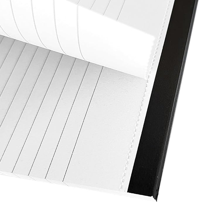 8 Pack Legal Pads 8.5x11, White Note Pads, 50 Sheet Writing Note Pad with Sturdy Cardboard Backing for Office, Daily Planning