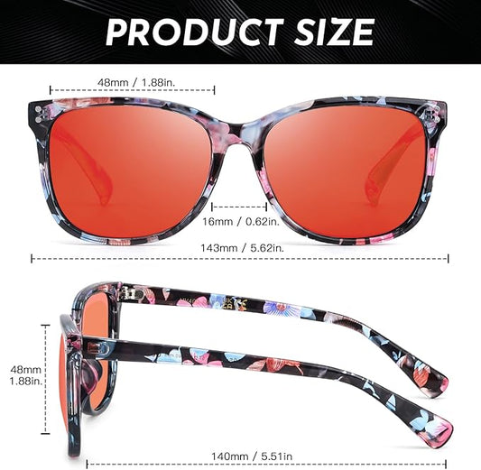 SODQW Gaming Blue Light Blocking Glasses for Men Women Reduce Eyestrain Orange Aviator Eyeglasses for Computer TV