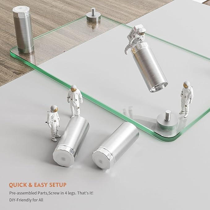 2 Pack Computer Monitor Riser with Height Adjustable Multi Media Desktop Stand for Flat Screen LCD LED TV, Laptop/Notebook/Xbox One