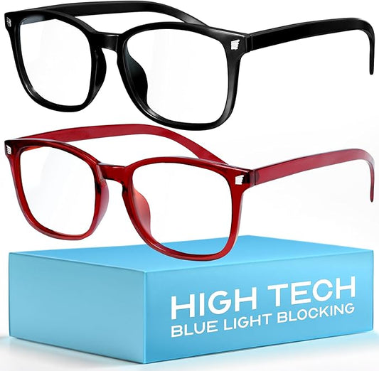 livho High Tech Blue Light Glasses - Advanced up to 99% Blue Light Blocking Computer Glasses - Screen Fatigue & UV Protection