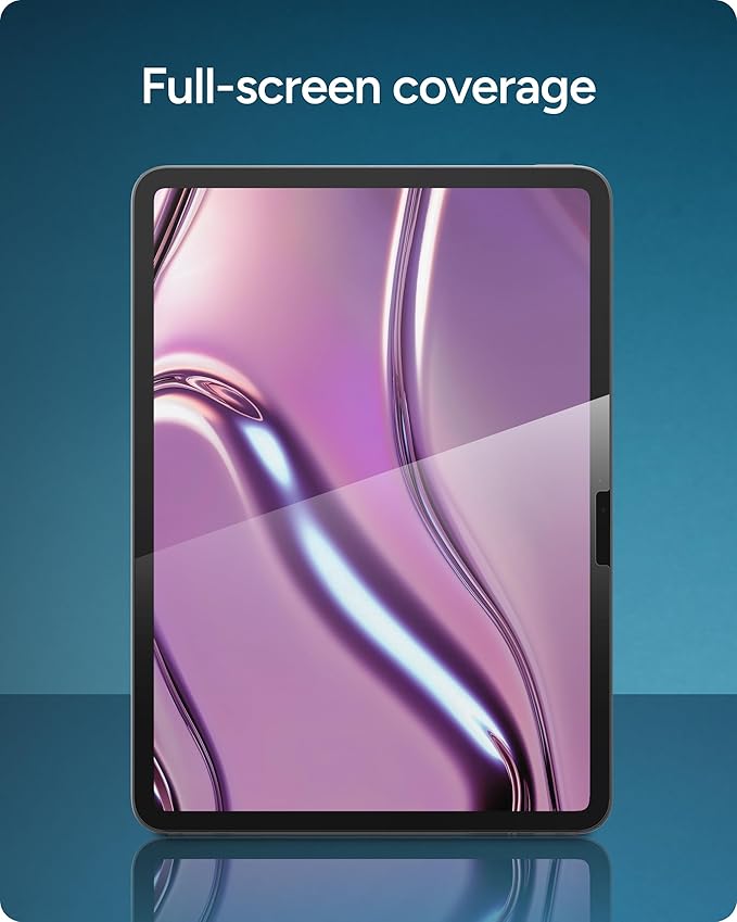 ZAGG Glass Elite Screen Protector for iPad 11-inch (A16) & iPad 10.9-inch (10th Gen) - 5X Stronger Tempered Glass, Smudge-Free, Easy Installation, Eco-Friendly with Recycled Glass